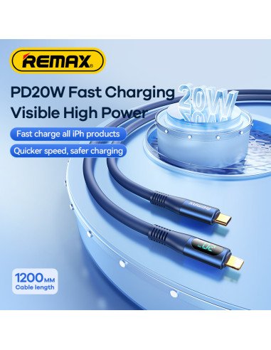 Greito įkrovimo kabelis REMAX RC-C031 20W PD su...