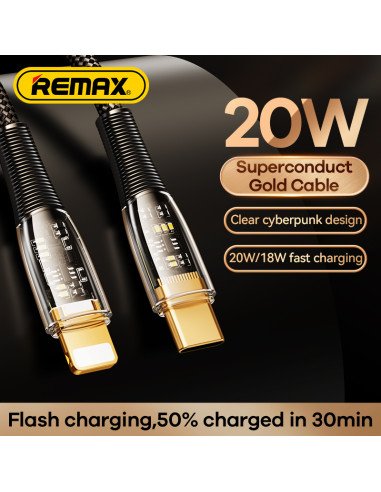 Greito įkrovimo kabelis REMAX RC-C061 20W PD...