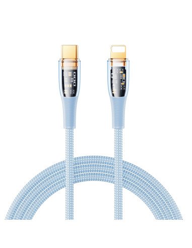 REMAX Fast Charging Cable 20W PD Transparent USB-C to Lightning RC-C061 — view 4