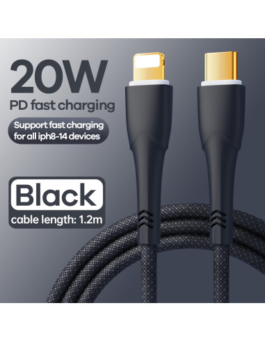 REMAX RC-C063 20W Fast Charging Data Cable C-L...