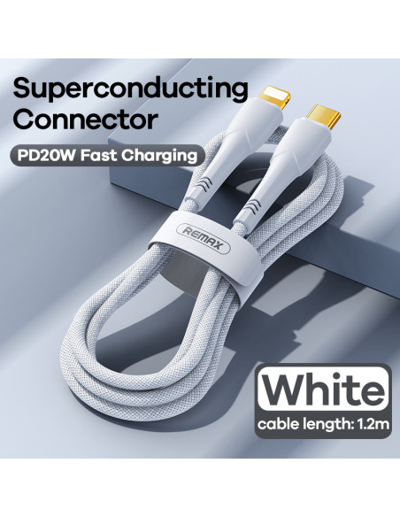 REMAX RC-C063 20W Fast Charging Data Cable C-L 1.2M