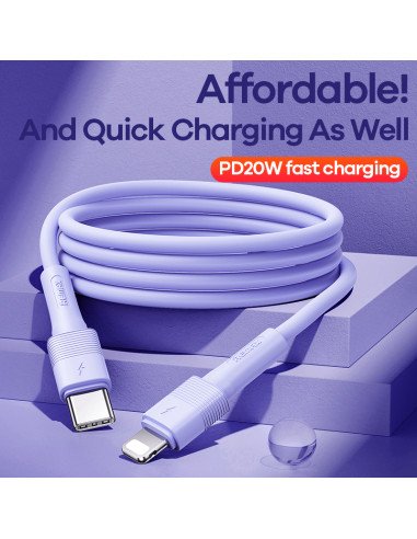 REMAX Fast Charging Cable 20W PD Liquid...