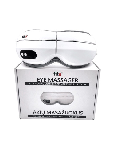 FIT2 Eye Massager with Music, Heat and Vibration