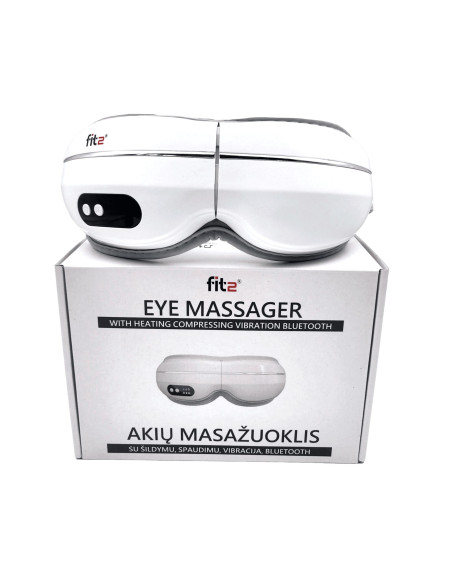 FIT2 Eye Massager with Music, Heat and Vibration