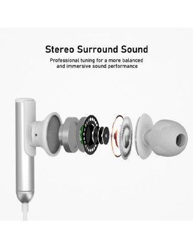 REMAX Wireless Neckband Sport Earphones Bluetooth 5.3 RB-S9, Black — view 2