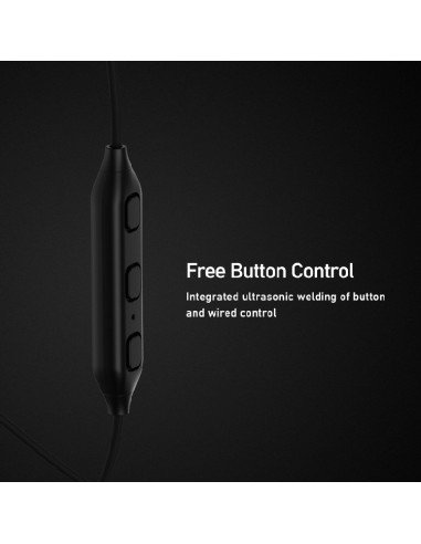 REMAX Wireless Neckband Sport Earphones Bluetooth 5.3 RB-S9, Black — view 6