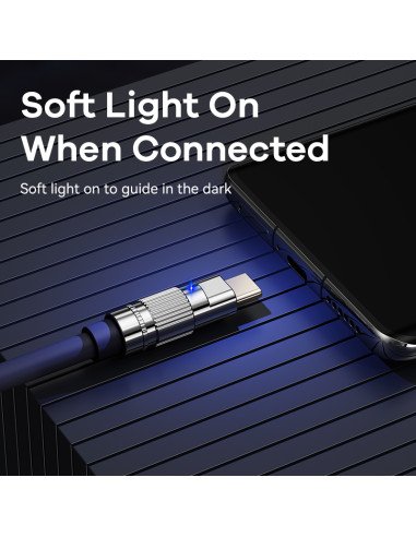 REMAX Fast Charging Cable 100W Zinc-Alloy with...