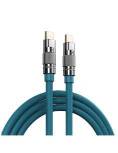 REMAX Fast Charging Cable 100W Zinc-Alloy with Light USB-C to USB-C RC-C055 2