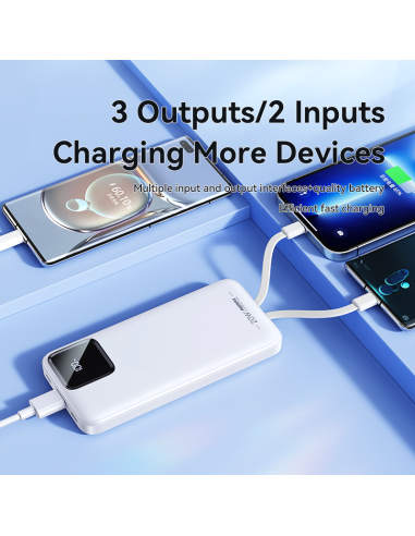 REMAX RPP-500 Fast Charging Cabled Powerbank...