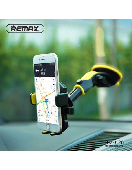 REMAX Car Phone Holder RM-C26 Black-Yellow — view 3