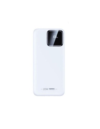 Išorinė baterija (Powerbank) REMAX RPP-500 10000mAh su įmontuotais Type-C ir Lightning kabeliais, juoda — vaizdas 4