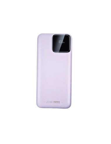 Išorinė baterija (Powerbank) REMAX RPP-500 10000mAh su įmontuotais Type-C ir Lightning kabeliais, juoda — vaizdas 2