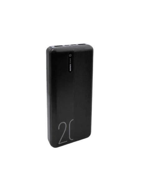 Išorinė baterija (Powerbank) REMAX RPP-296 20000mAh 2.4A 2×USB, juoda — vaizdas 3