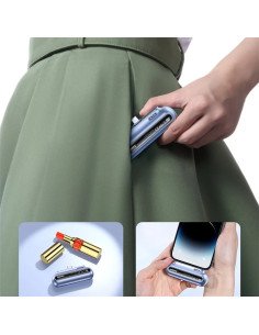 REMAX Emergency Direct Charging Power Bank 2500mAh for iPhone Lightning RPP-576, White 2