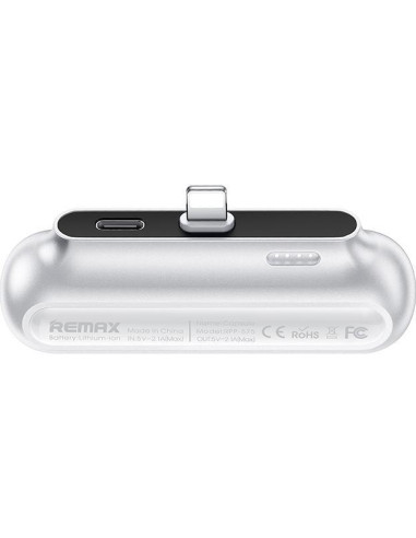 REMAX RPP-576 Emergency Direct Charging Iphone Powerbank 2500mAh, White