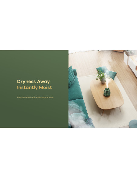 REMAX Watery oro drėkintuvas 1.6 L RT-A700 (žalias)