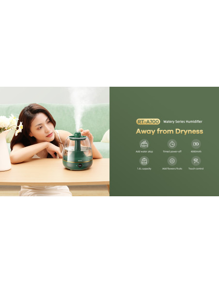 REMAX Watery Series Humidifier 1.6 L RT-A700 (green)