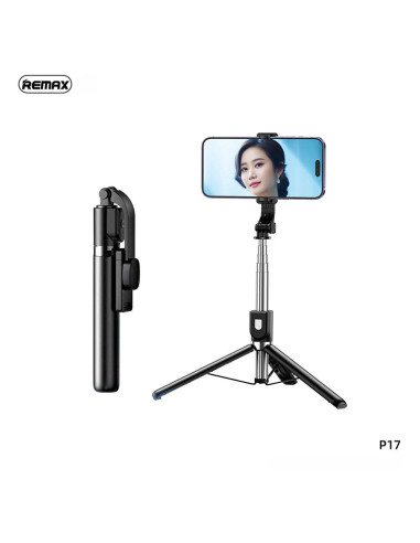 „Selfie Stick“ trikojis telefono laikiklis tiesioginei transliacijai REMAX P17