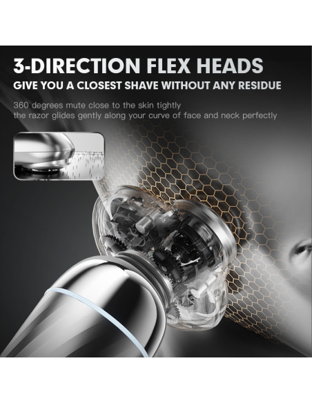 Barzdos skutimo mašinėlė ENCHEN Rotary Shaver X7