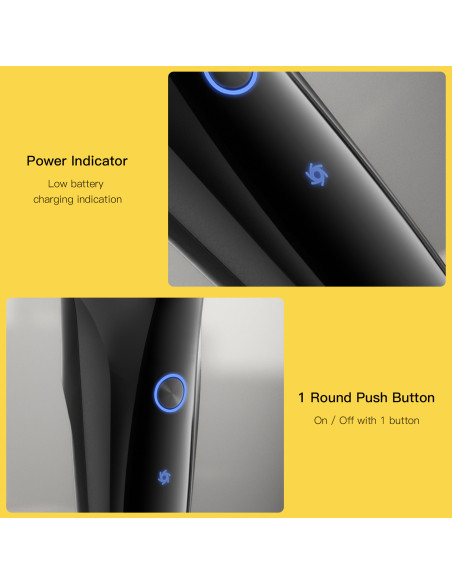 Barzdos skutimo mašinėlė ENCHEN Rotary Shaver Warrior