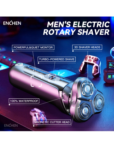Electric Shaver ENCHEN X2 Silver Series