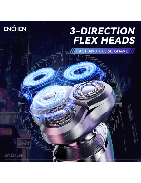 Electric Shaver ENCHEN X2 Silver Series