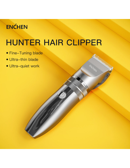 Plaukų kirpimo mašinėlė ENCHEN Hunter