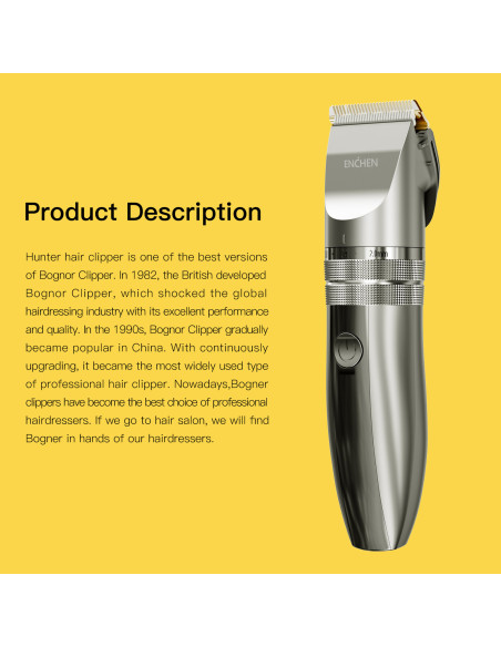 Electric Hair Clipper ENCHEN Hunter