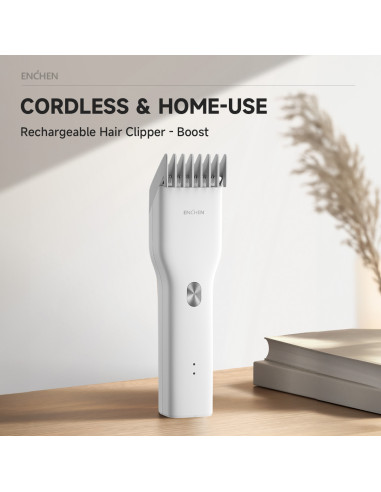 Electric Hair Clipper ENCHEN Boost (white)