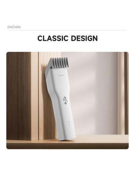 Electric Hair Clipper ENCHEN Boost (white)