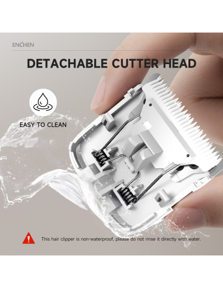 Electric Hair Clipper ENCHEN Boost (white)
