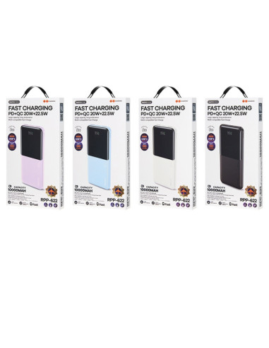 REMAX RPP-622 Fast Charging Powerbank 10000mAh,...