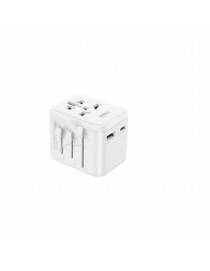 REMAX 12W Travel Charger Adapter RP-U23, USB, Type-C ports, all types of plugs 2