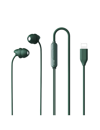 REMAX RM-619i Wired Sleep Earbuds, Type-C, Green