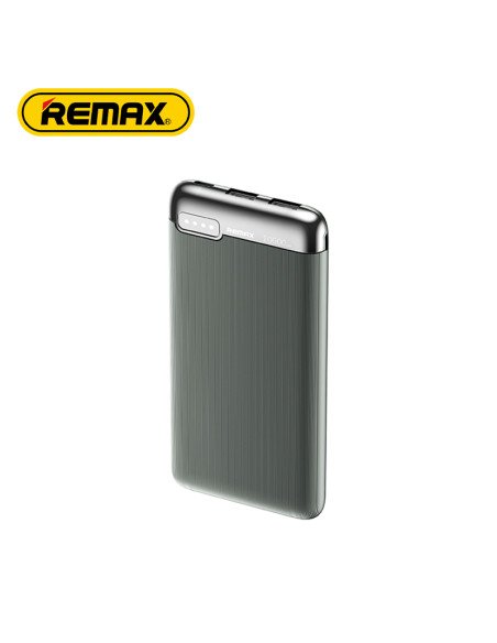 Išorinė baterija (Powerbank) REMAX RPP-625 10000mAh 2.1A 2×USB, pilka