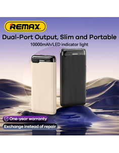 REMAX RPP-625 išorinė baterija - Power bank 10000mAh, Balta 2