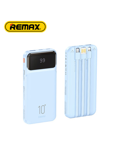 REMAX RPP-683 išorinė baterija - Power bank 10000mAh, Šviesiai mėlyna