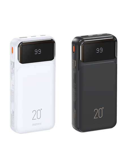 REMAX RPP-686 išorinė baterija - Powerbank 20000mAh, Juoda