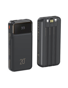 REMAX RPP-686 išorinė baterija - Powerbank 20000mAh, Juoda