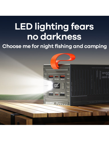 REMAX RPP-609 Outdoor Powerbank with Light...