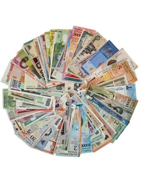 100 Banknote Set from Around the World FIT2 Collection — view 2