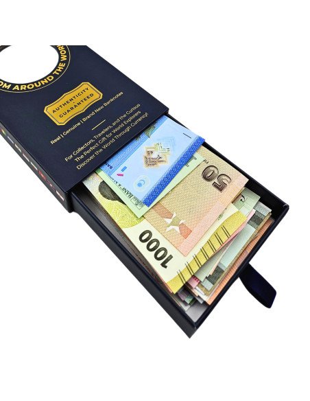 100 skirtingų banknotų rinkinys iš įvairių pasaulio šalių FIT2 Collection — vaizdas 4