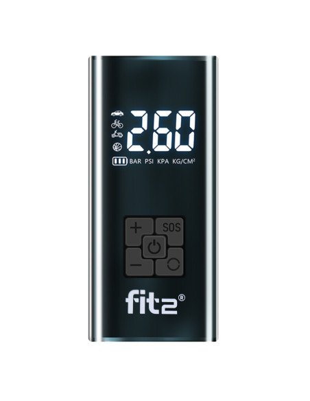 Elektrinė-akumuliatorinė oro pompa FIT2 Bike
