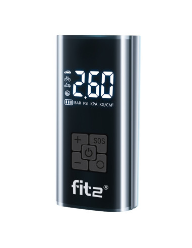 Elektrinė-akumuliatorinė oro pompa FIT2 Bike
