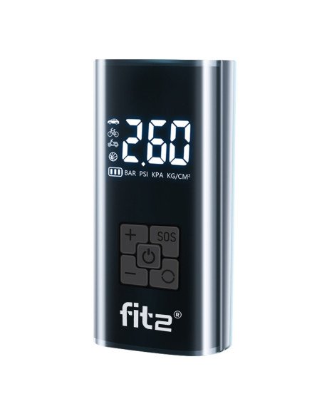 Elektrinė-akumuliatorinė oro pompa FIT2 Bike — vaizdas 5