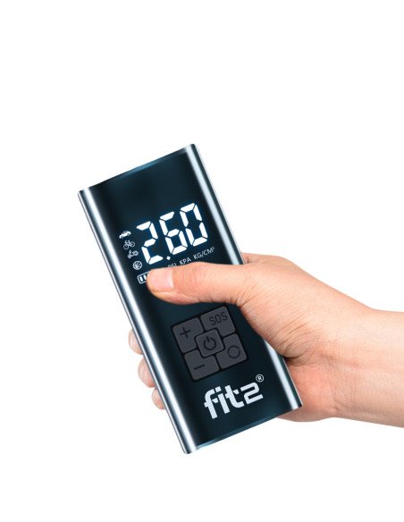 Elektrinė-akumuliatorinė oro pompa FIT2 Bike — vaizdas 10