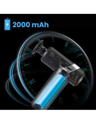 Massage gun FIT2PRO with cooling and heating...