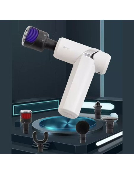 Massage gun FIT2pro with cooling and heating (white) — view 3
