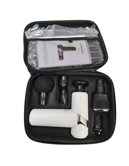 Massage gun FIT2pro with cooling and heating (white)