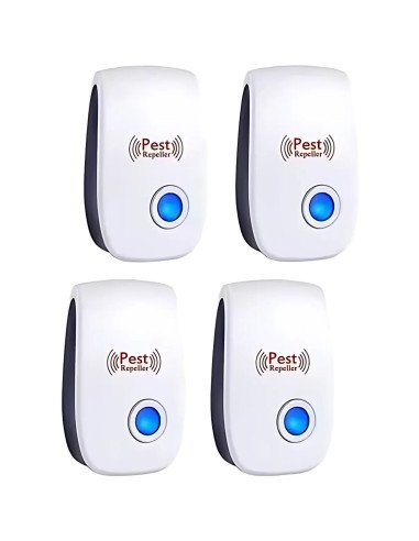 Ultragarsinė vabzdžių ir pelių atbaidymo prietaisas FIT2 FIT801A (4 vienetų rinkinys)